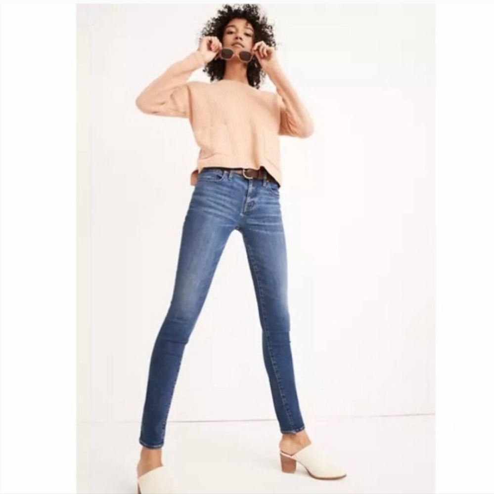Madewell 8" skinny jeans